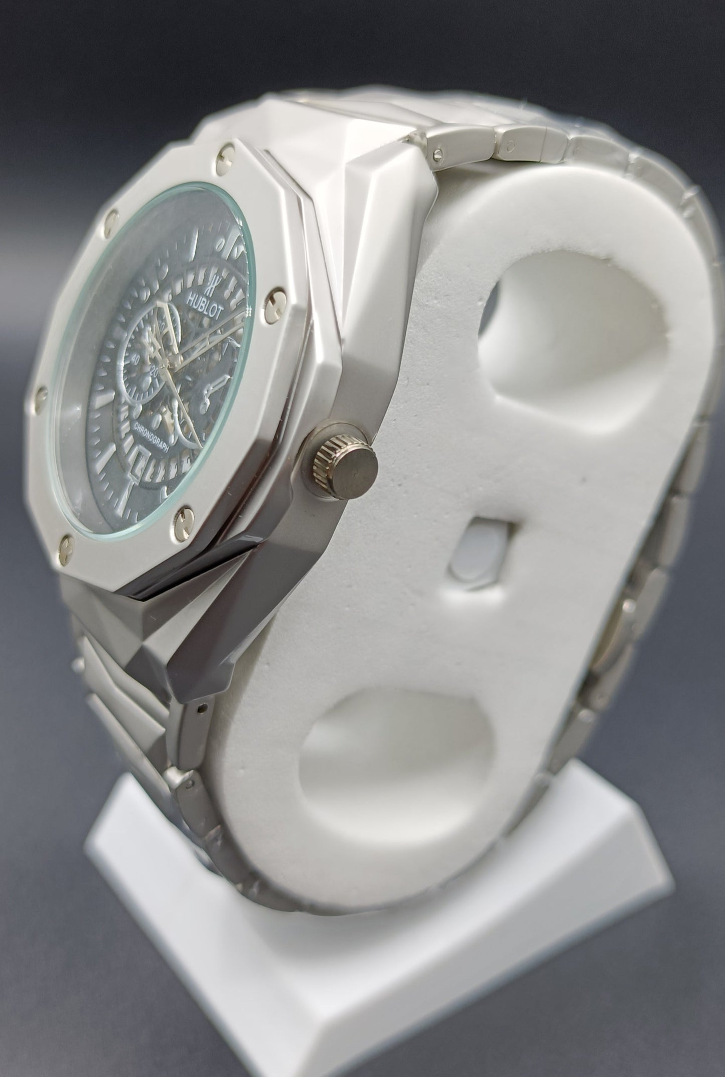 Hublot Watch with Black Dial & Date
