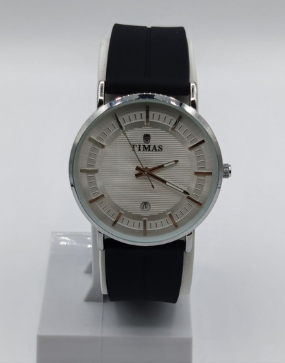 TIMES Watch with slim Dial & Date