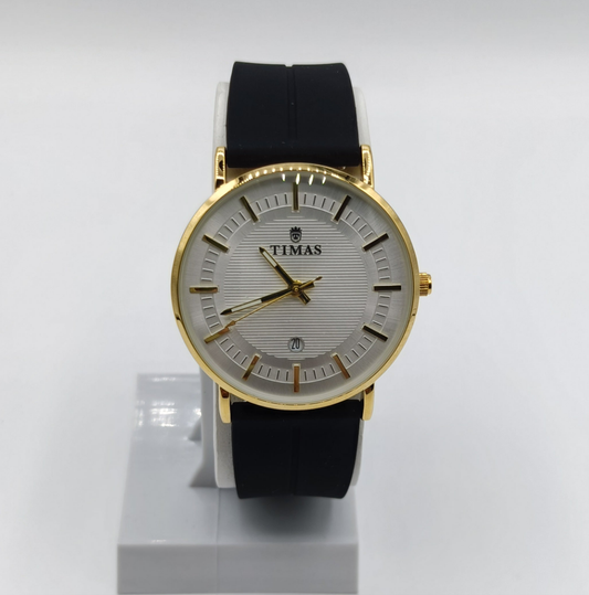 TIMES Watch with slim Dail & Date