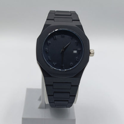 Black Aura Watch with Date