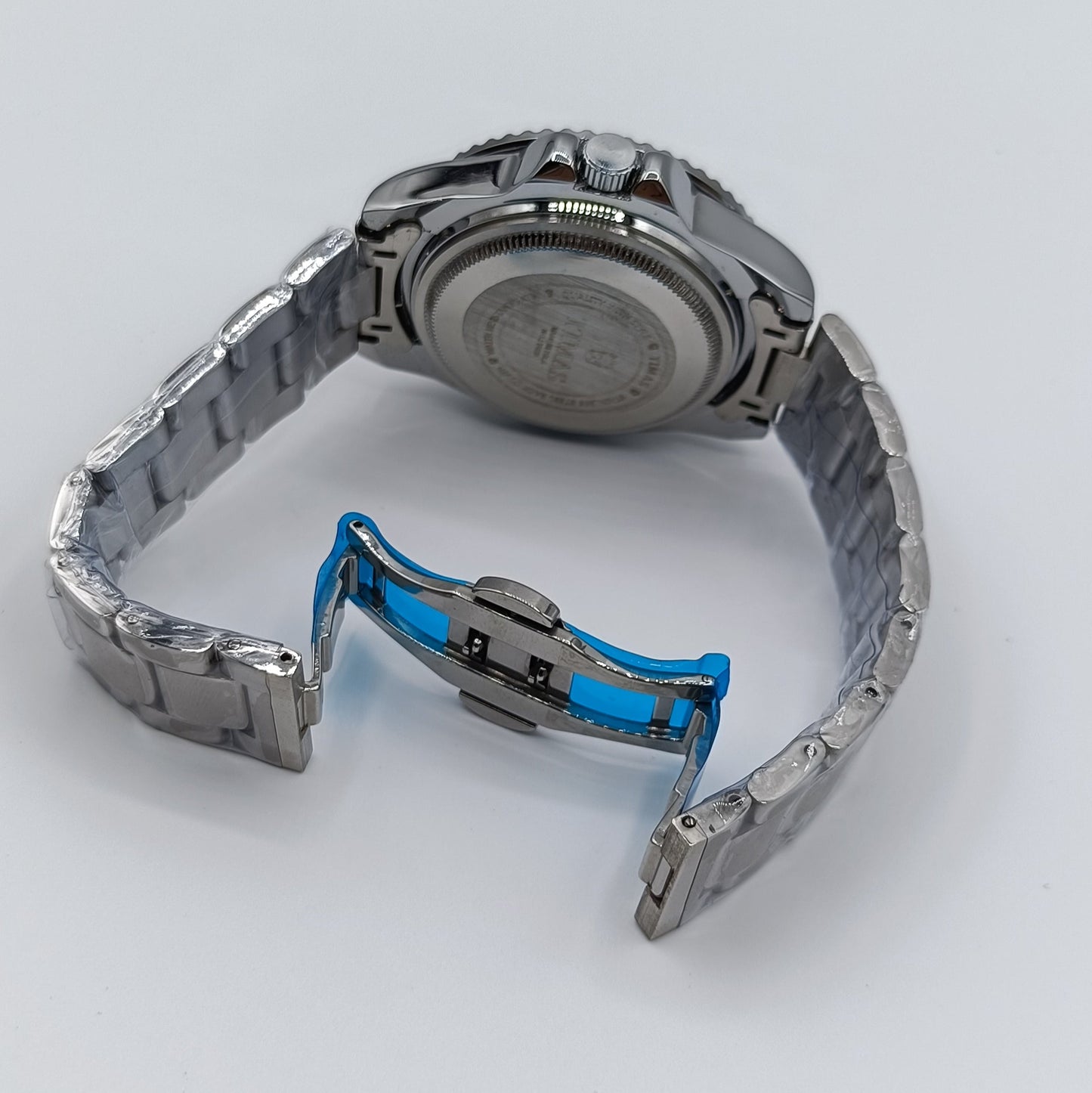 TIMES Watch with Rotating Dail & Date