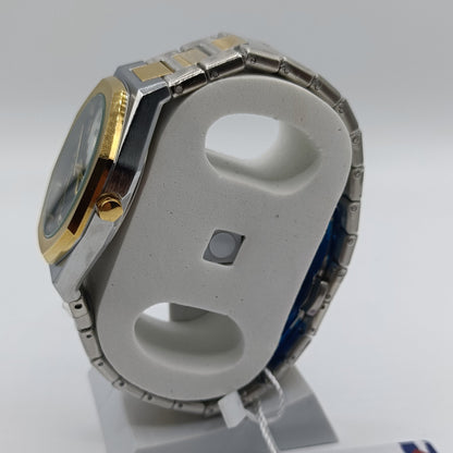 Bestwin Watch with Marble Dial & Two Tone Colour