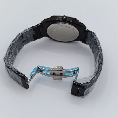 Black Arabic Stainless steel Aura watch