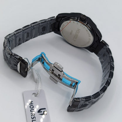 Hoursly Watch Ceramic Chain with Date & Day