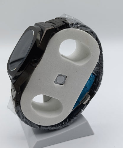 Black Arabic Stainless steel Aura watch